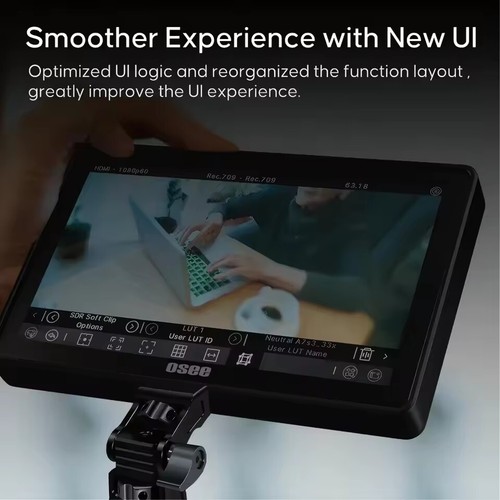 OSEE G7 Pro 7inch 4K 3000Nits Camera Field Monitor Touch-Screen SDI HDMI 3D-LUT - Picture 7 of 9