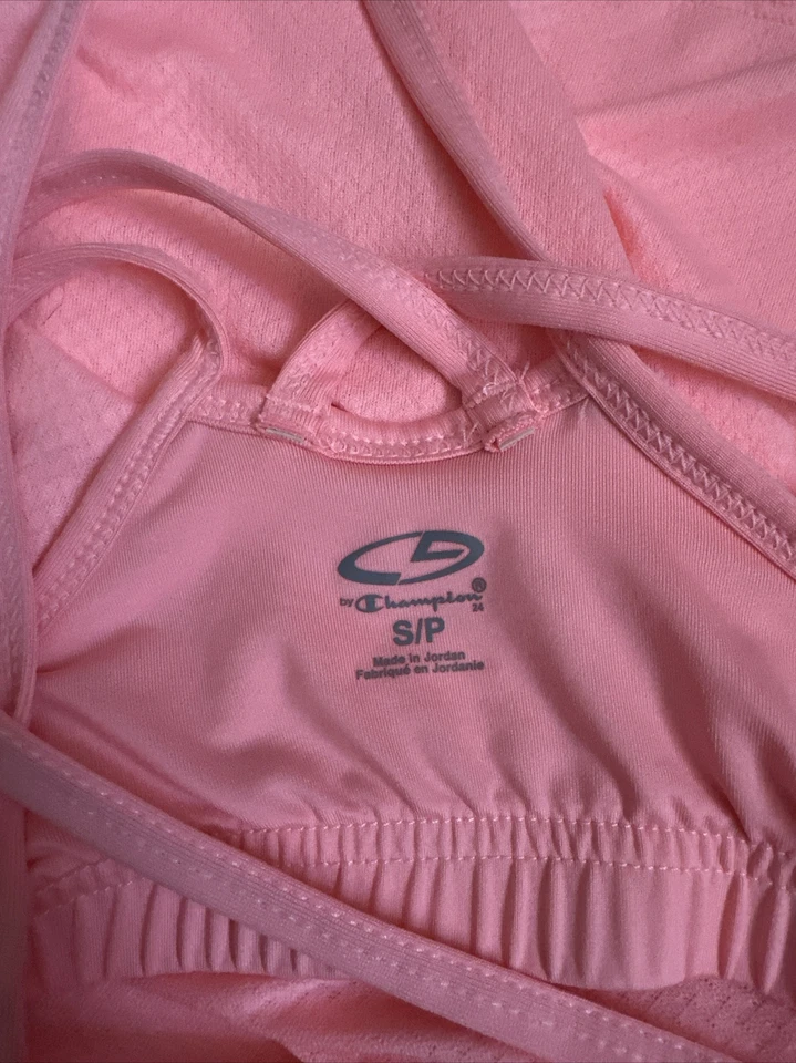 Camiseta sin mangas deportiva Champion para mujer talla pequeña, sujetador incorporado, Foto 4 de 4