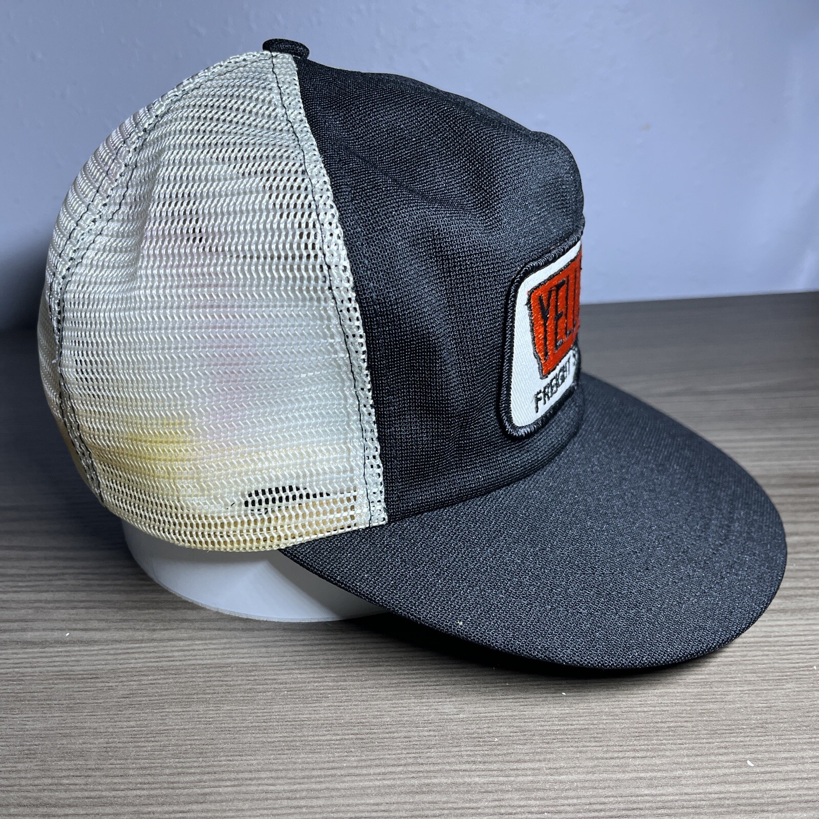 VINTAGE Yellow Freight Systems Patch Snapback Mes… - image 7