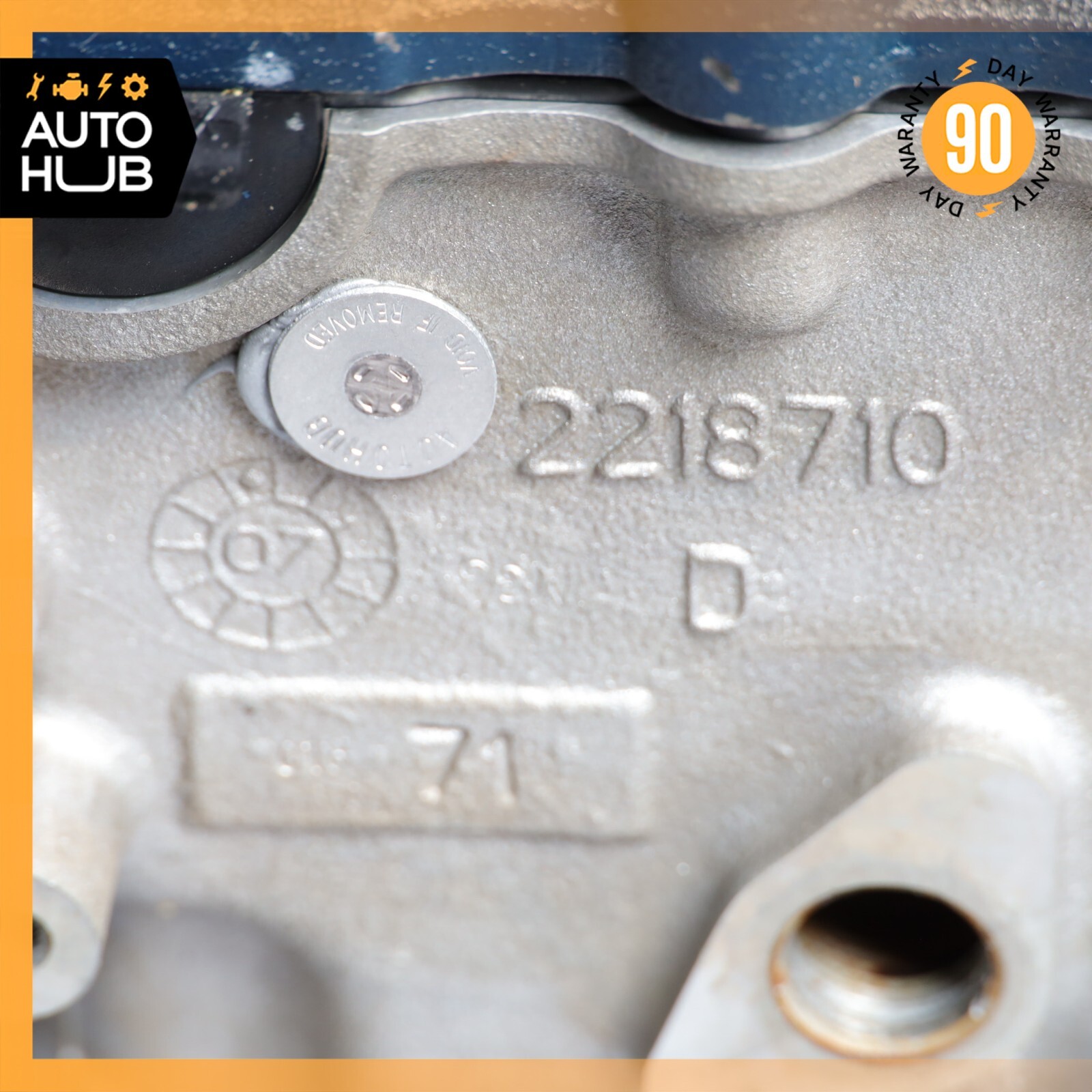 04-17 Maserati Quattroporte M139 4.2L Engine Motor Cylinder Head Right Side OEM