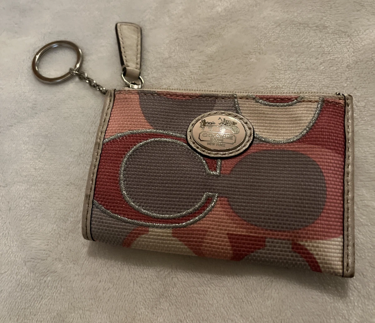 Coach small credit card wallet Clearance
