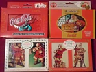 Lot Of 4 Tins (8 Decks) Vintage Coca Cola Playing Cards from the 1990's SEALED