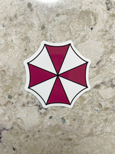 Resident Evil Logo Sticker l Gloss or Holographic l Waterproof Decal