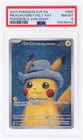 2023 Pokemon Promo Pikachu With Grey Felt Hat Pokemon X Van Gogh #085 PSA 8