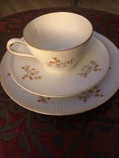 Thomas Bavaria Porzellan - Kaffeegedeck 3tlg. mit Streubluemchen, 50er/60er