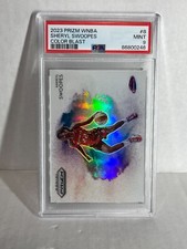 2023 PRIZM SHERYL SWOOPES COLOR BLAST WNBA PSA 9
