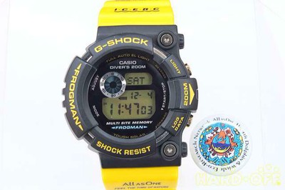 CASIO G-SHOCK GW-204K-9JR FROGMAN Yellow Black Digital Wristwatch  