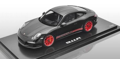 Porsche 911 R 911R 991 2016 schwarz rot black red Spark 1:18 LE 387/500 UNOPENED