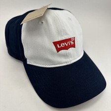 Levi's Official Snapback Adjustable Retro Logo Youth Hat Embroidered New W Tags