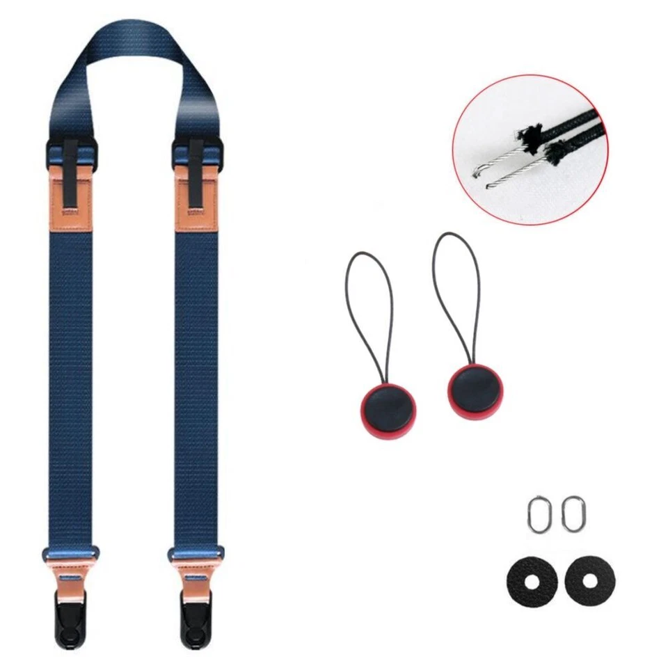 Correa de hombro para el cuello para cámara correa de cabestrillo ajustable con liberación rápida para DSLR Foto 3 de 4