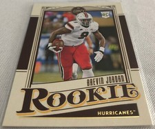 2021 Panini Legacy Football Brevin Jordan Miami Hurricanes Rookie #193