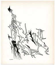 Yves Tanguy original lithograph