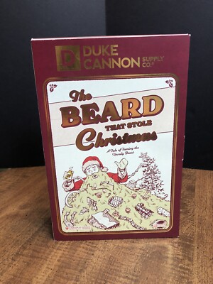 Duke Cannon Supply, The Beard That Stole Christmas 3pc Gift Set Beard Wash Oil