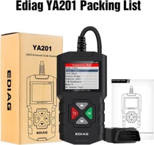2025 Auto OBD2 Scanner OBDII Code Reader Check Engine Fault Car Diagnostic Tool