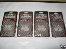 12 Leaders, Nylon Coated SS Wire Leader, 24", 30 lb