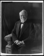 Photo:Andrew Carnegie Portrait Seated in Suit and Bow Tie