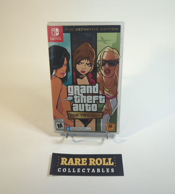 Grand Theft Auto: The Trilogy The Definitive Edition (Nintendo Switch) NEW