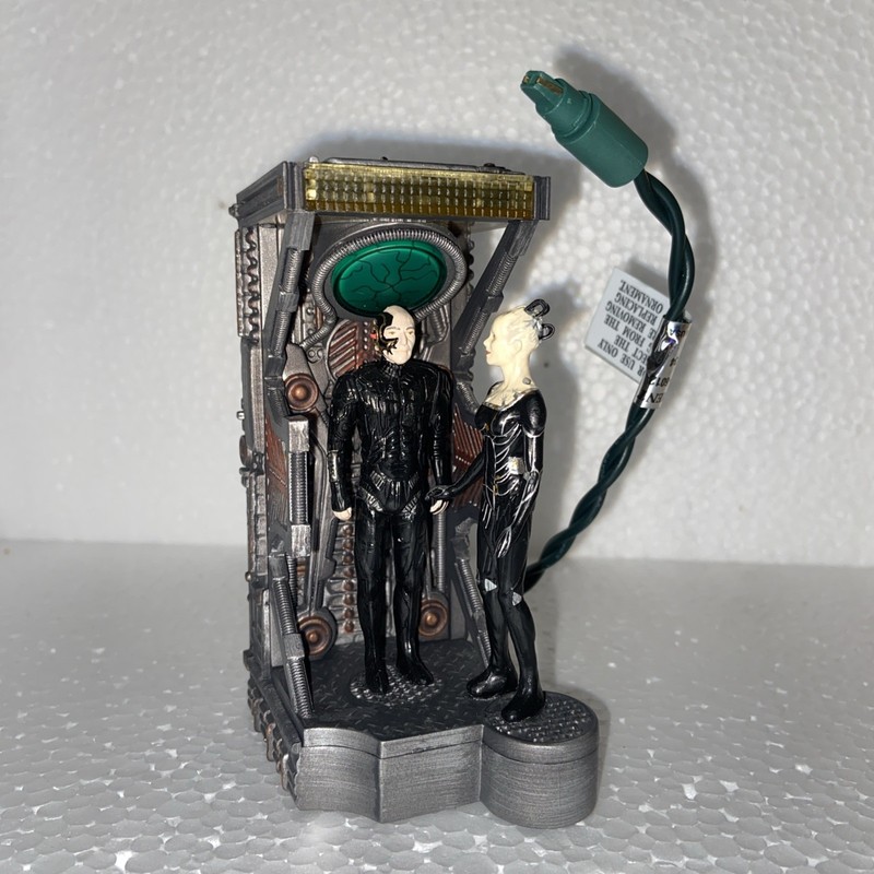 Star Trek Hallmark Ornament Locutus of Borg 2005 NIB Keepsake Light Sound Next