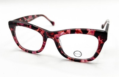 NEW AURA EYEWEAR BEGONIA PUR HAV PURPLE HAVANA AUTHENTIC EYEGLASSES 50-20