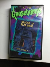 R.L. Stine Goosebumps VHS Lot of 3 Terror Tow...