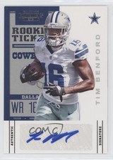 2012 Panini Contenders Rookie Ticket Tim Benford #190 Auto 2u3