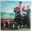 Barbie & Champion Horse Foreign Set - 13181 New NRFB 1994 Made in Italy Mattel — photo 3