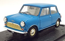 Kyosho 1/18 Scale 08964BL - Morris Mini Minor - Blue