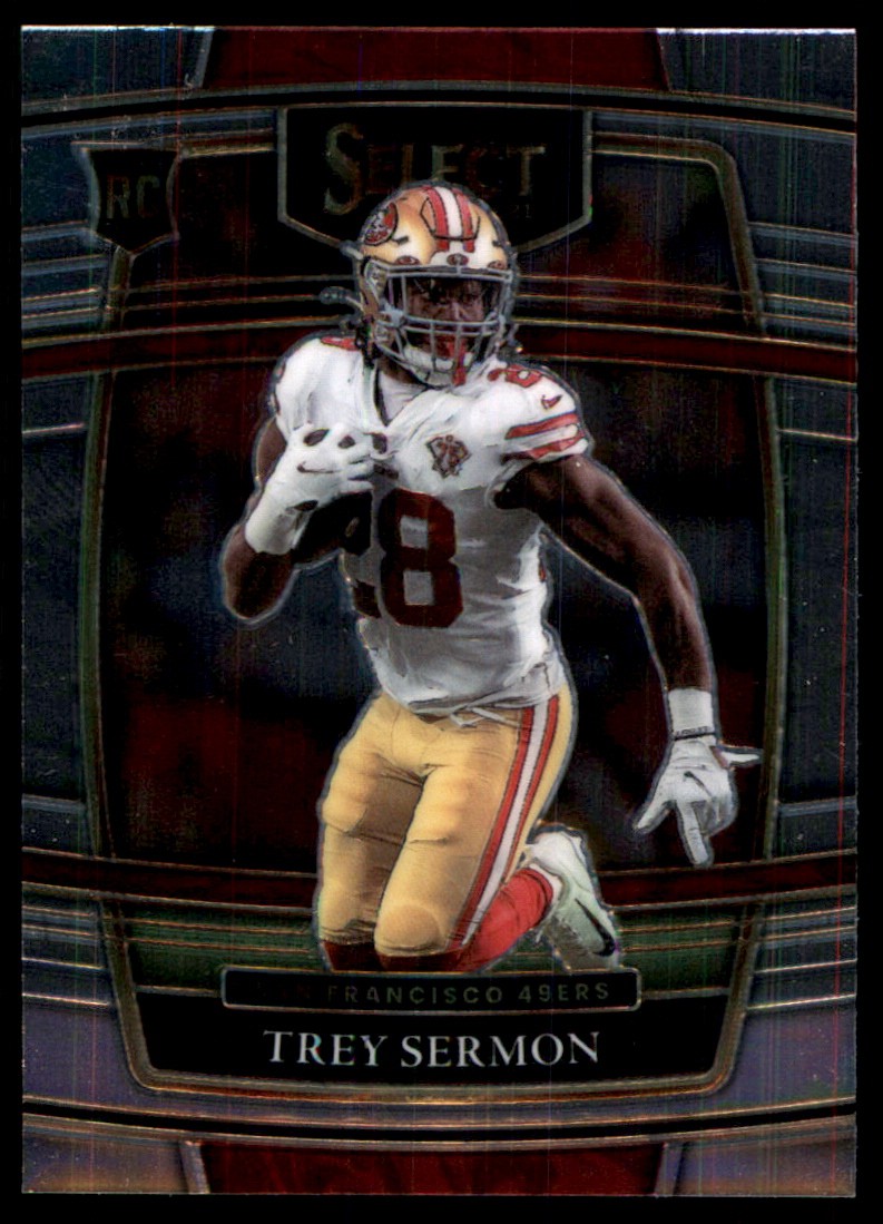 Trey Sermon Panini Select #68 Base