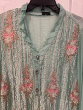 Preowned Agha Noor Large Salwar Shalwar Kameez Kurti Pakistani Indian Eid Indian