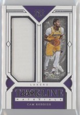 2023 Panini National Treasures Timeline Materials 13/99 Cam Reddish #TM-RED 14zh
