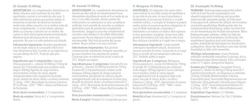 Granada 10,000 mg Extra Fuerte - 240 Comprimidos - Suplemento de calidad - Afbeelding 4 van 4