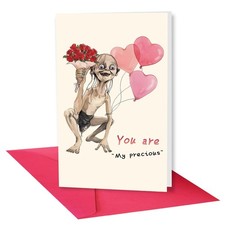 Humorous Valentine  s Day Card for Wife Girlfriend, Romantic Boyfriend Valentines