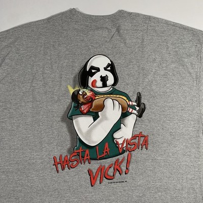 Vintage 2007 Big Dogs Michael Vick Hasta La Vista Vick T-Shirt Mens XL X-Large