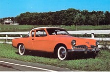 1954 Studebaker Custom Deluxe Vintage Auto 477 Roaring 20 Autos Unp Mint K21