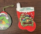 Teenage Mutant Ninja Turtles TMNT  1990 Ornament Stocking International Silver — photo 3