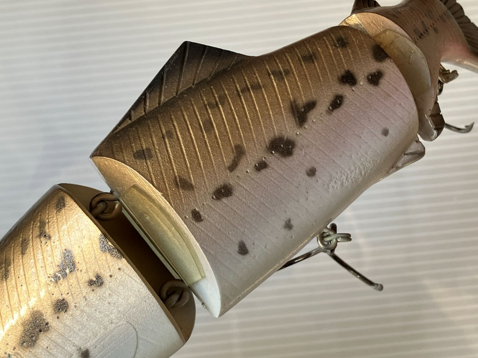 Handmade 3-Jointed Bass Swimbait | Kurouto Lures Japan | Rare Big Bait - Image 6