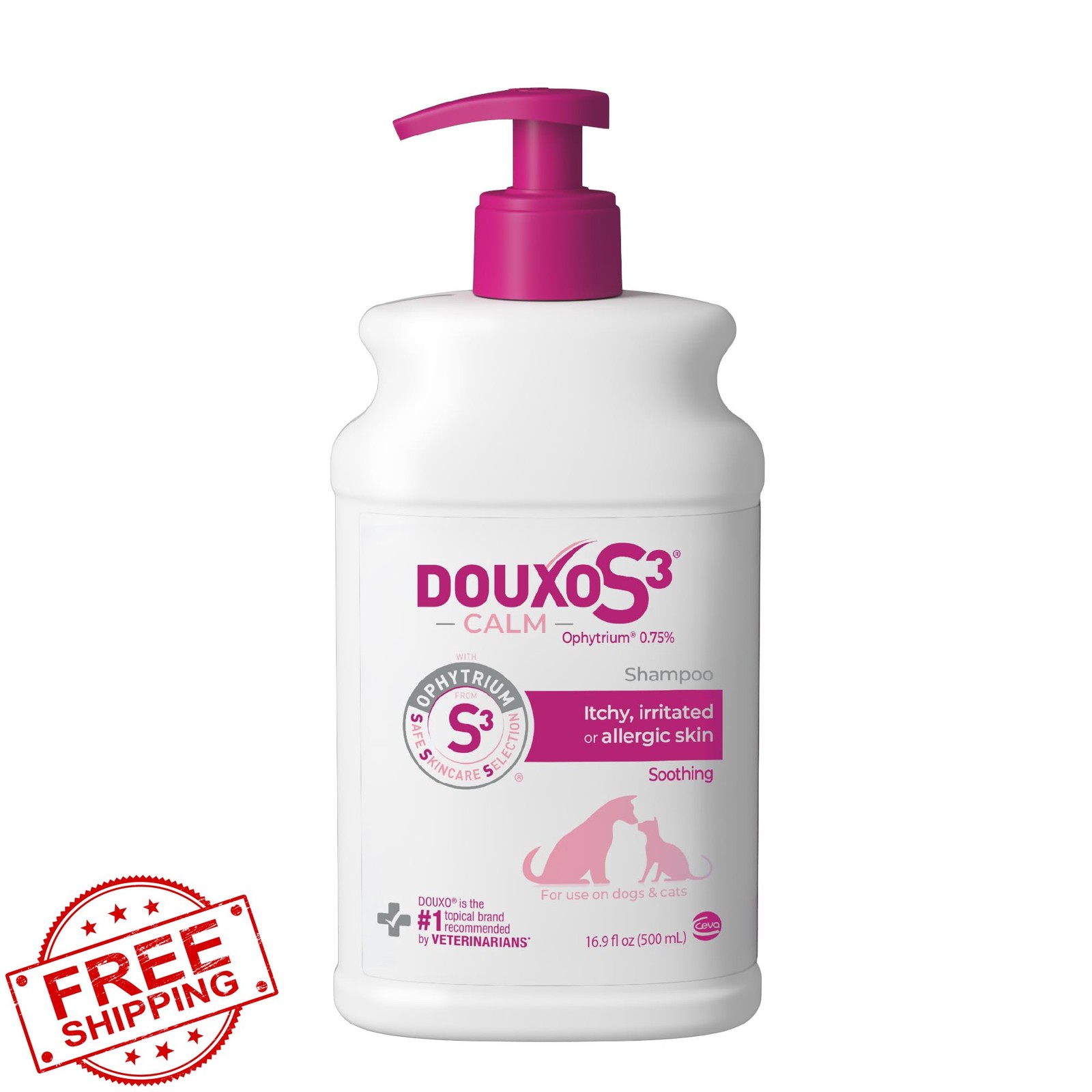 Dog Cat Itchy Skin 16.9 Fl Oz 500ml