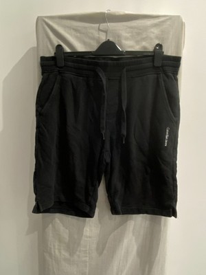 Calvin Klein Sweatshorts schwarz Größe L (S15)