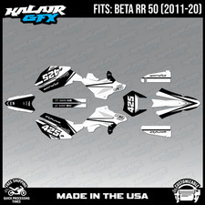 Graphics Kit for Beta RR50 (2011-2020) Screech Series - WHITE