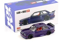 1:64 TSM Mini GT Kaido House BMW M3 E30 Kaido GT V2 Midnight purple 1989