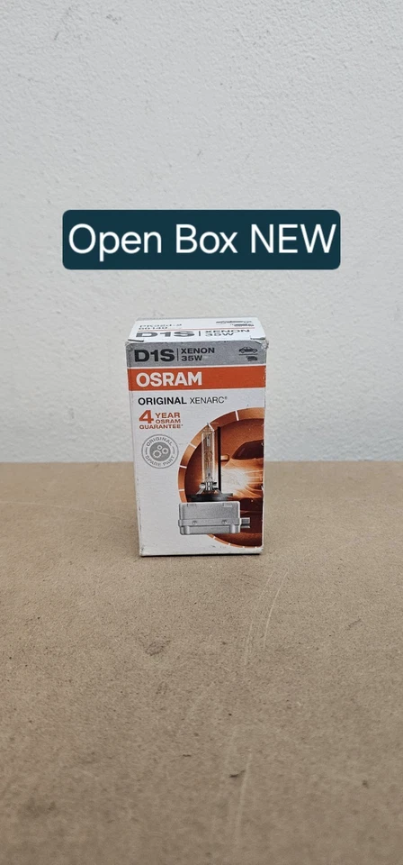 Osram 66140 XENARC ORIGINAL D1S BOMBILLA XENÓN NUEVA HID 35W Individual Foto 2 de 4