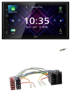 JVC DAB 2DIN MP3 Bluetooth USB Car Stereo for Skoda Octavia I 1997-2004