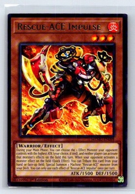 Rescue-ACE Impulse MZMU-EN098 Rare Maze of Muertos Yu-Gi-Oh Lightly Played