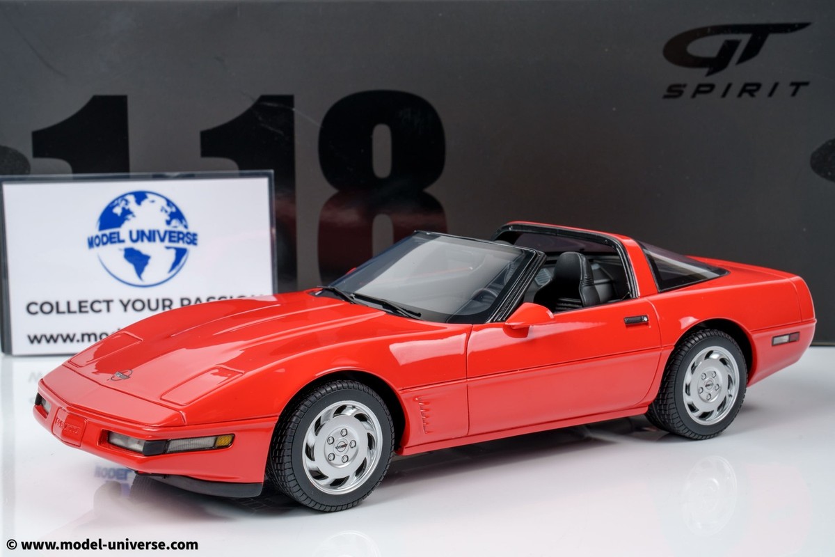 GT Spirit - 1:18 Chevrolet Corvette C4 Torch Red 1995 - Limited