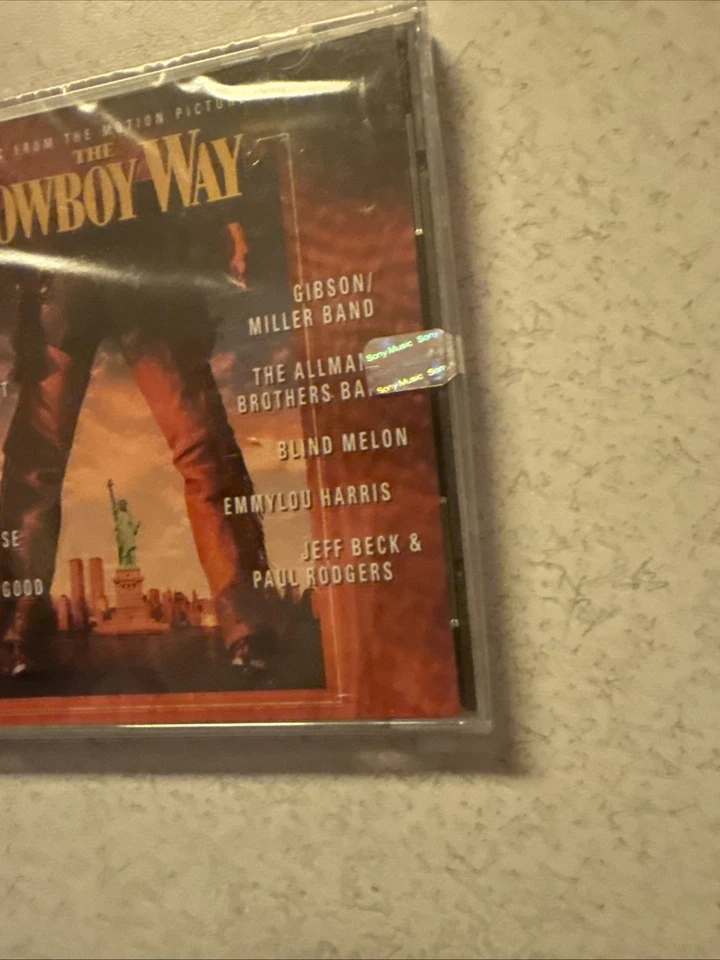 Различные - ковбой путь (саундтрек) компакт-диск, 1994 - новый запечатанный редкая OOP - Изображение 3 из 4