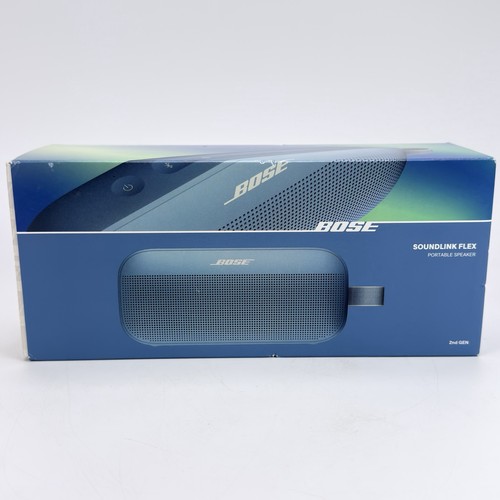 Bose Soundlink Flex Portable Bluetooth Speaker 2nd Gen (Blue Dusk) Rechargeable - 第 4/15 張圖片