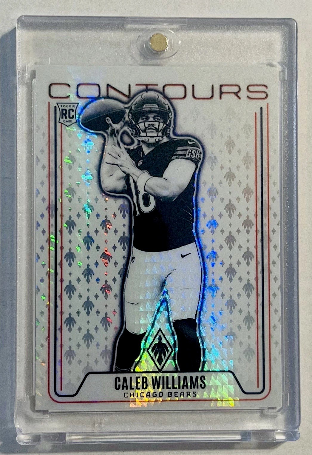 2024 Panini Phoenix - Contours Caleb Williams #CON-CWS Hyper (RC)