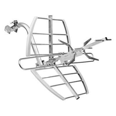 RCA Indoor and Outdoor HDTV Digital Antenna 40-Mile Range Amplified