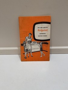 1950s Use and Care of Hotpoint Automatic Electric Range Vintage Booklet