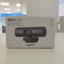 Logitech Brio 500 Full HD Webcam - Graphite Brand New Still Sealed